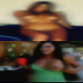 Horny woman masturbating